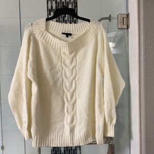 Soft White Lane Bryant Sweater